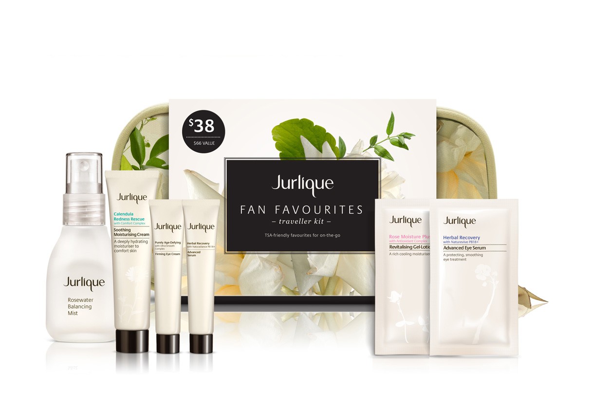 Jurlique travel kit skincare special