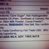 Maltodextrin ingredient label